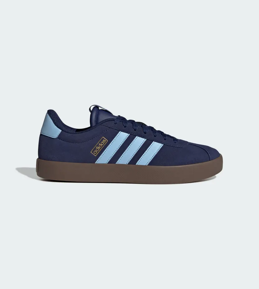 Adidas VL Court 3.0 Dark Blue / Clear Sky / Gold Metallic (JP7537)