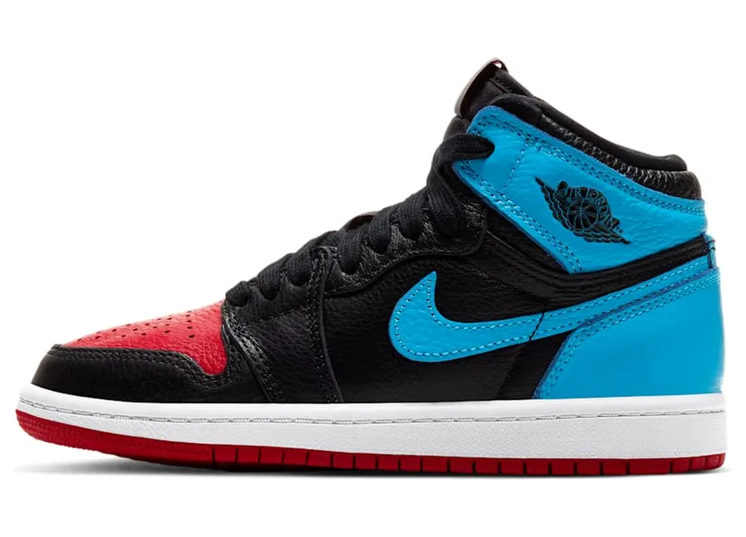 Air Jordan 1 Retro High OG PS ‘UNC To Chicago’ “Black / Varsity Red / White / Dark Powder Blue” (CU0449-046)