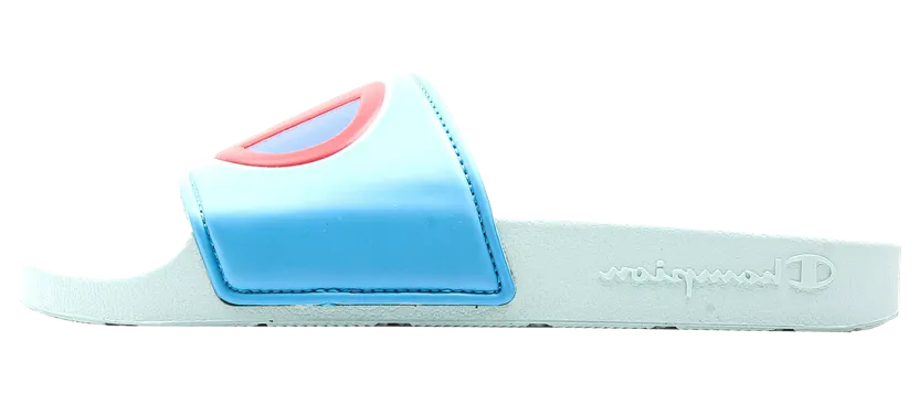 Champion Life™ IPO Color Block Slides “Active Blue / Multicolor” (CM100329W)