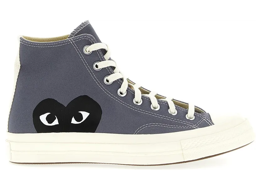 Comme Des Garçons Play Converse X Commedesgarçons Play Chuck “Grey” (AZK1221)