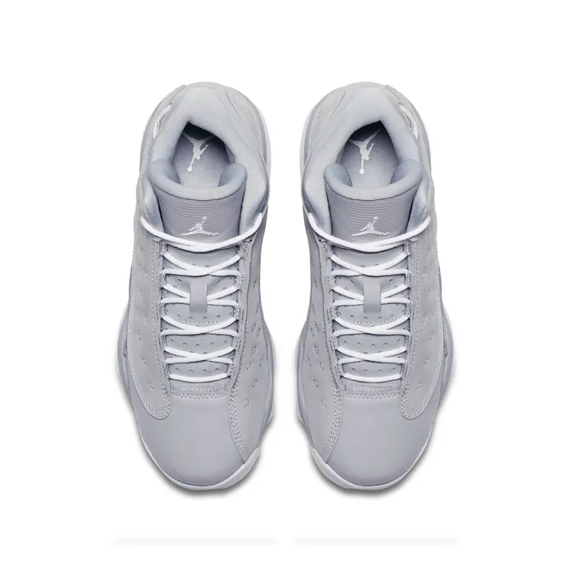 Jordan 13 Retro Wolf Grey Deadly Pink (GS) (439358-018)
