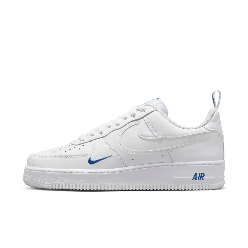 Nike Air Force 1 Low Reflective Swoosh White Blue (FB8971-100)