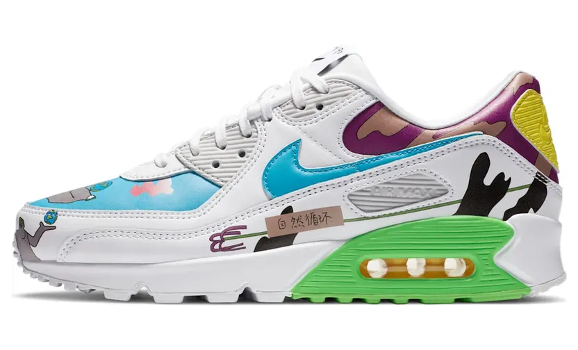 Uit de oude doos: Ruohan Wang × Nike Air Max 90 Flyleather (CZ3992-900)