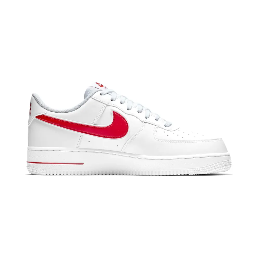 Nike Air Force 1 07 White Red (2019) (AO2423-102)