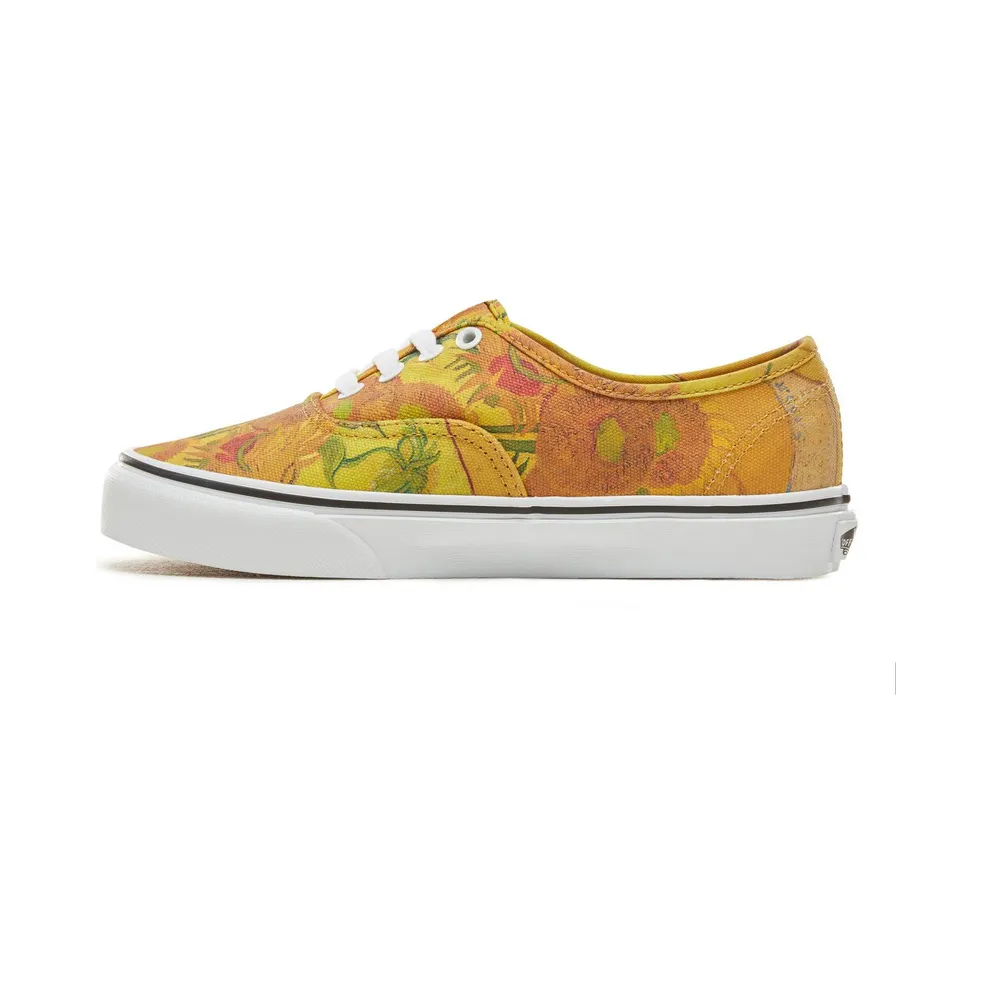 Vans Authentic Van Gogh Sunflowers (W) Sunflowers/True White (VA38EMU3W)