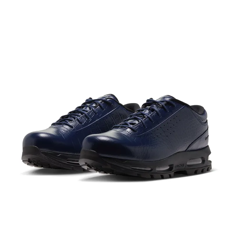 Nike Air Max Goadome Low “Midnight Navy” (IV4517-400): een wandelzool onder krokoleer (5)
