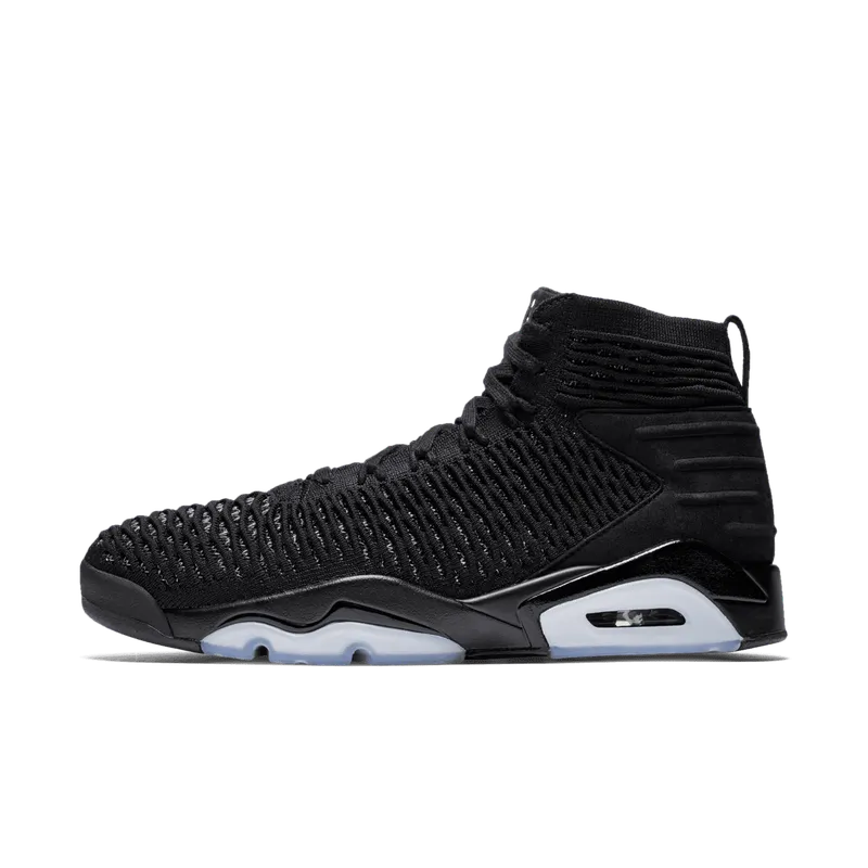 Jordan Flyknit Elevation 23 Black Black/Black-Metallic Silver (AJ8207-010)