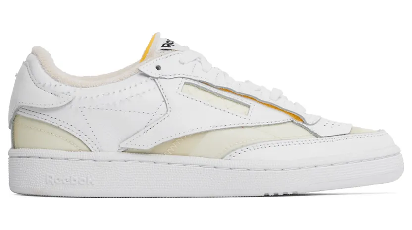Maison Margiela White Reebok Edition Club C ‘Memory Of’ Sneakers (S38WS0194 P5036)