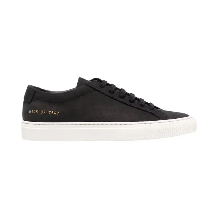 Common Project Original Achilles Low Black Nubuck (6108 XX 7547)