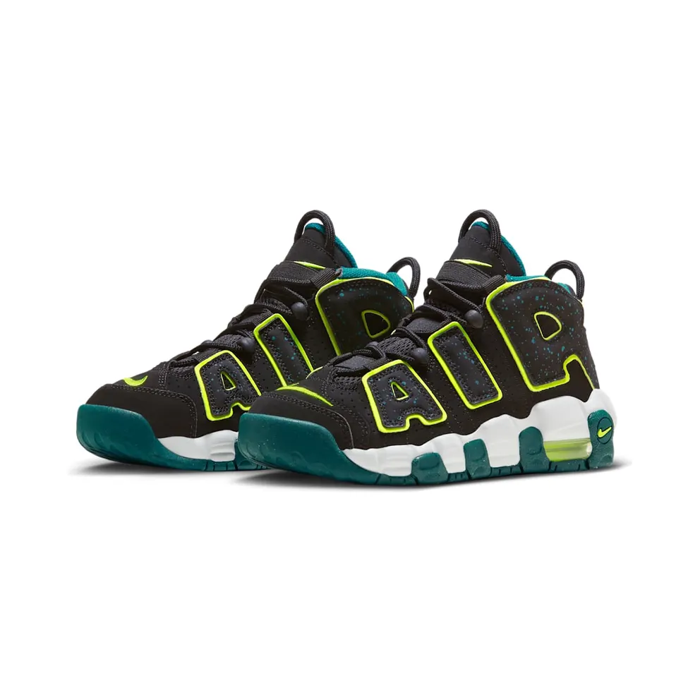 Nike Air More Uptempo Low Black Geode Teal (DZ2809-001)
