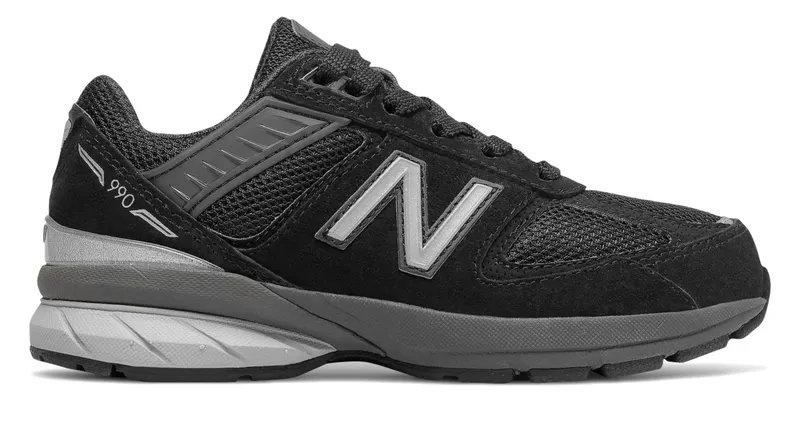 New Balance 990 v5 Black (PS) Black/Black (PC990BK5)