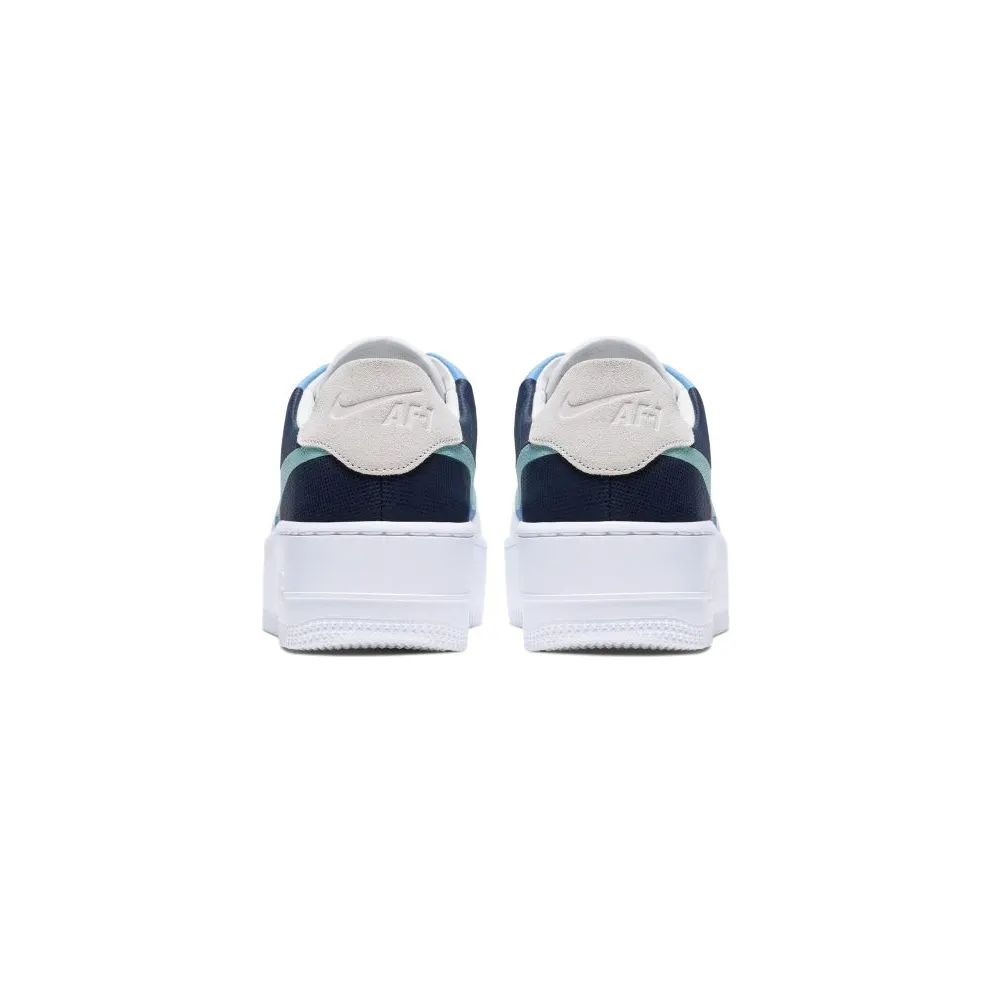 Nike Air Force 1 Low Sage White Light Blue (W) White/Red/Light-Blue (BV1976-002)