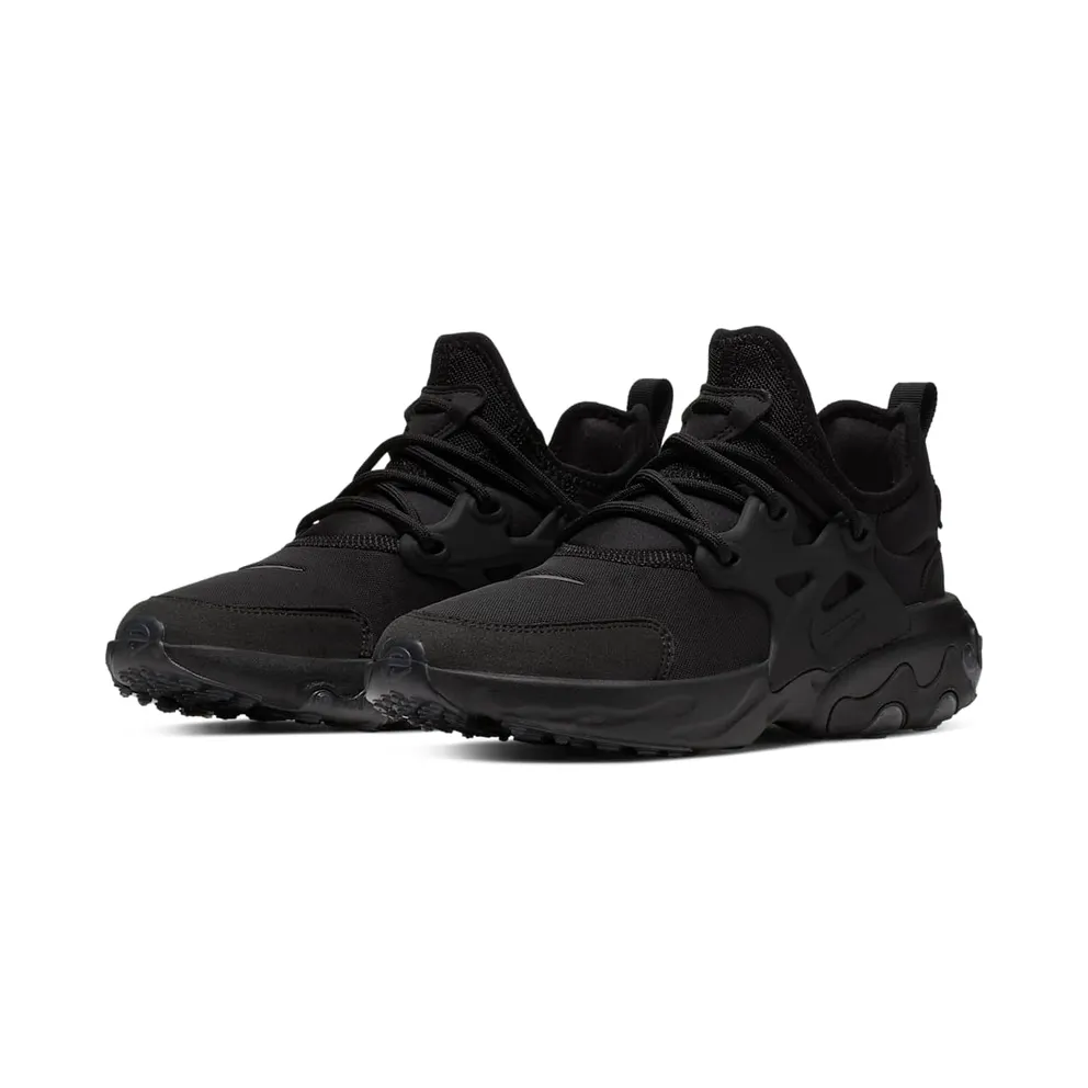 Nike React Presto Triple Black (GS) Black/Black-Black (BQ4002-005)
