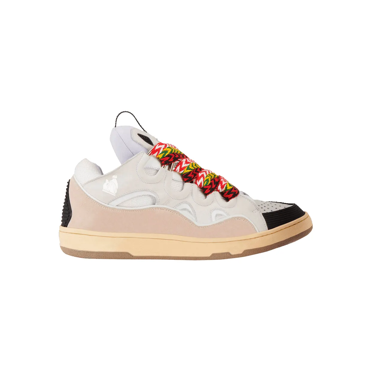 Lanvin Leather Curb White Ivory (FM-SKRK11-DRAG-A2000)