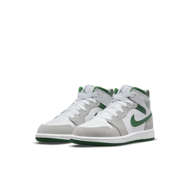 Jordan 1 Mid SE White Pine Green Smoke Grey (PS) (DC7249-103)