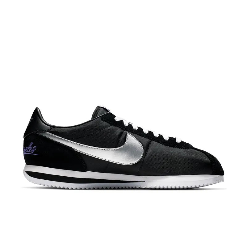 Nike Cortez Los Angeles Black Black/Metallic Silver-White (CI9873-001)