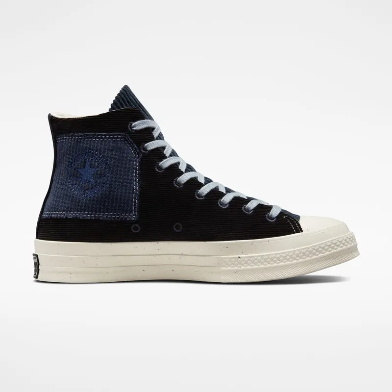 Converse Chuck 70 Beyond Retro Black/navy/egret “Corduroy” (A03081C)