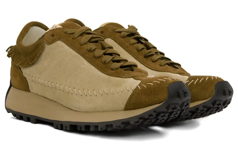 Visvim Green Walpi Runner Sneakers (0522901001001) (4)