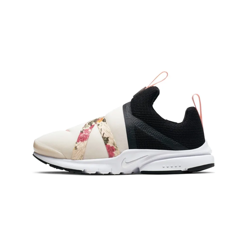 Nike Presto Extreme Vintage Floral (GS) Black/Pink Tint-Pale Ivory-White (BQ5294-001)