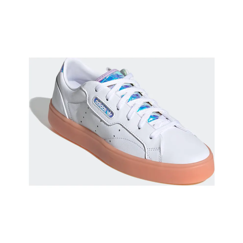 adidas Sleek Cloud White / Silver Metallic / Haze Coral (FW3718)