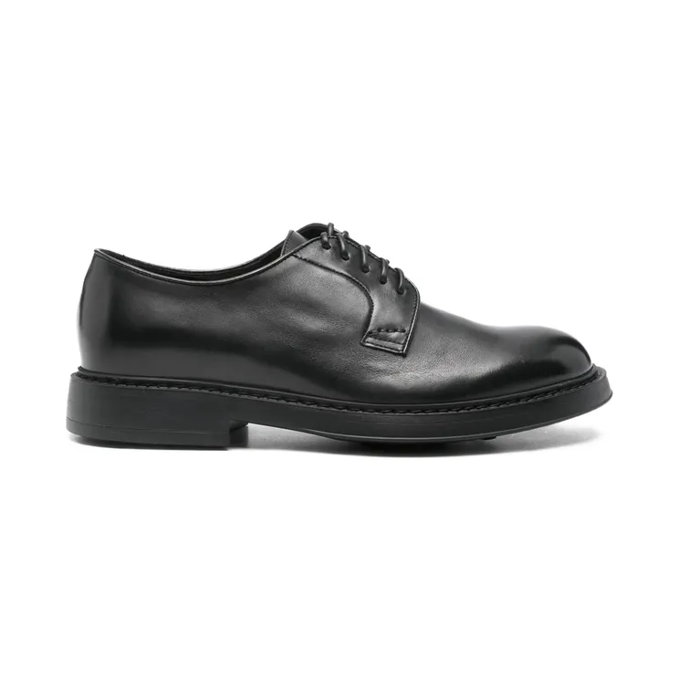 Doucal’s Leather Derby “Black” (DU1385BRUXUF18 8NN00)