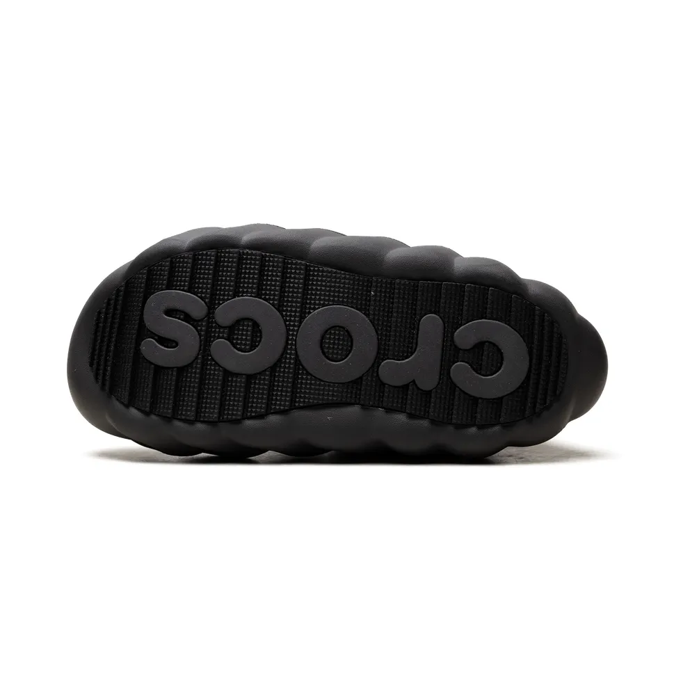 Crocs Overpuff Shorty Translucent “Black” (211562-001)