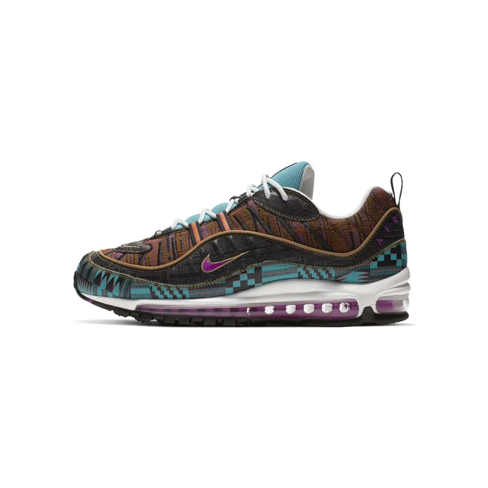 Nike Air Max 98 BHM (2019) Black/Multi-Color (CD6090-001)