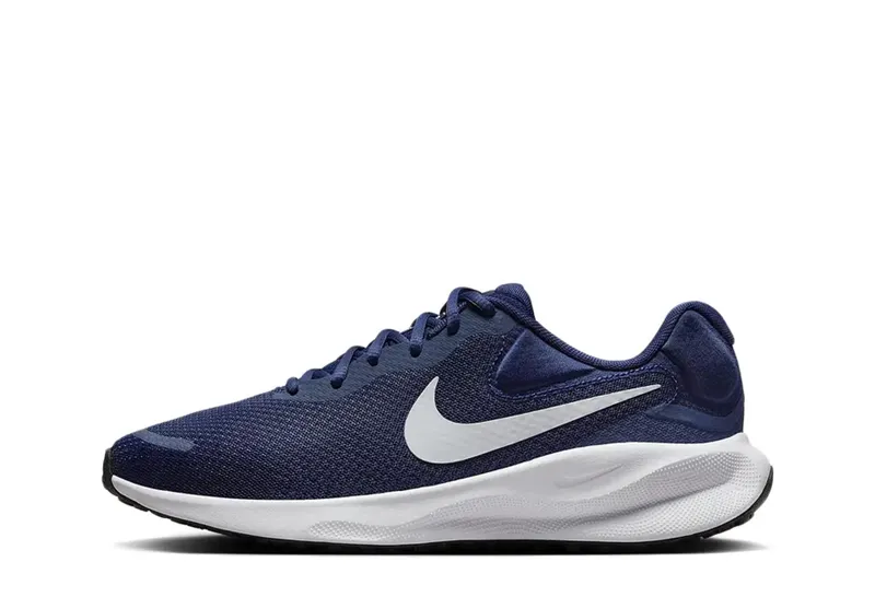 Nike Revolution 7 Midnight Navy Black White Pure Platinum (FB2207-400)