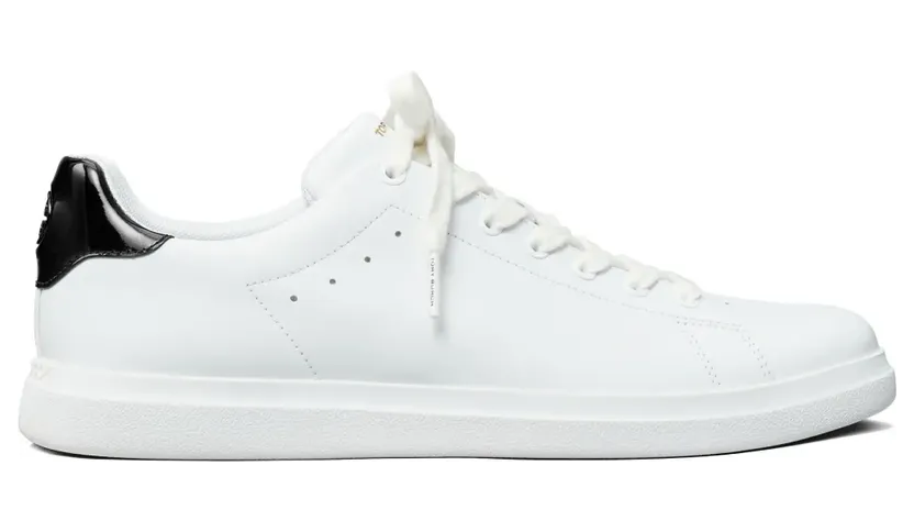 Tory Burch Howell Court leren “White” (827761)