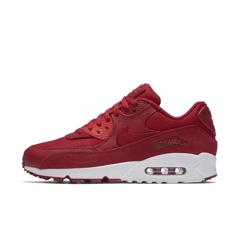 Nike Air Max 90 Premium Gym Red Gym Red/White/Habanero Red (700155-602)