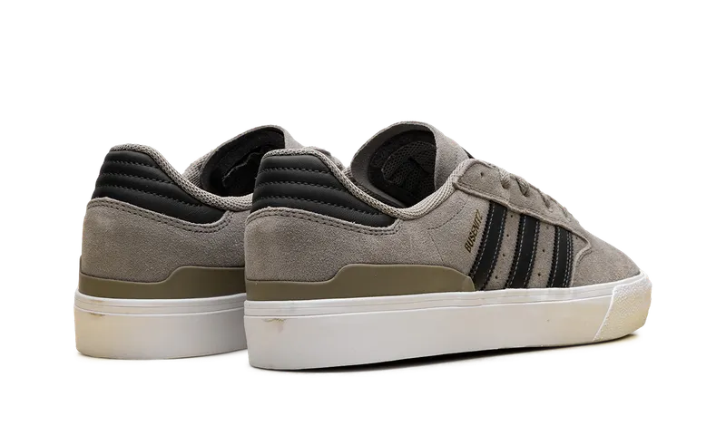 Adidas Busenitz Vulc II “Silver Pebble Carbon Gold Metallic” (IF2091)