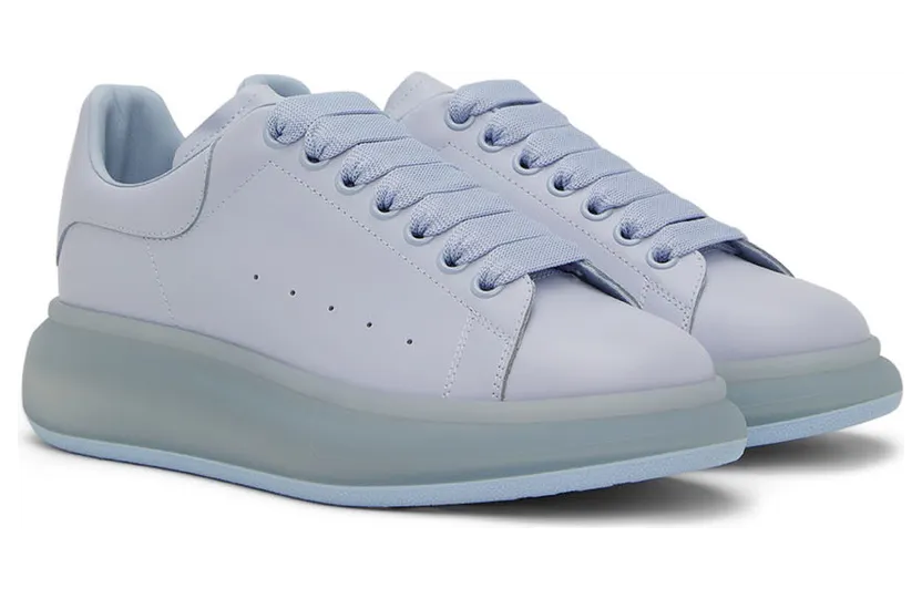 Alexander McQueen Blue Oversized Sneakers (604232WIBNY) (4)