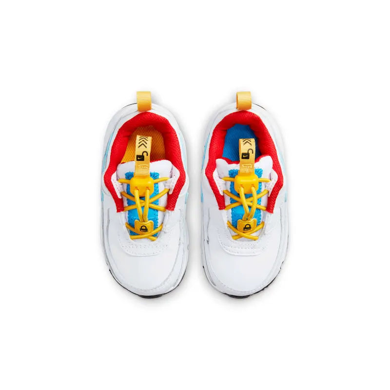 Nike Air Max 90 Toggle Baby/Toddler White (CV0065-105)
