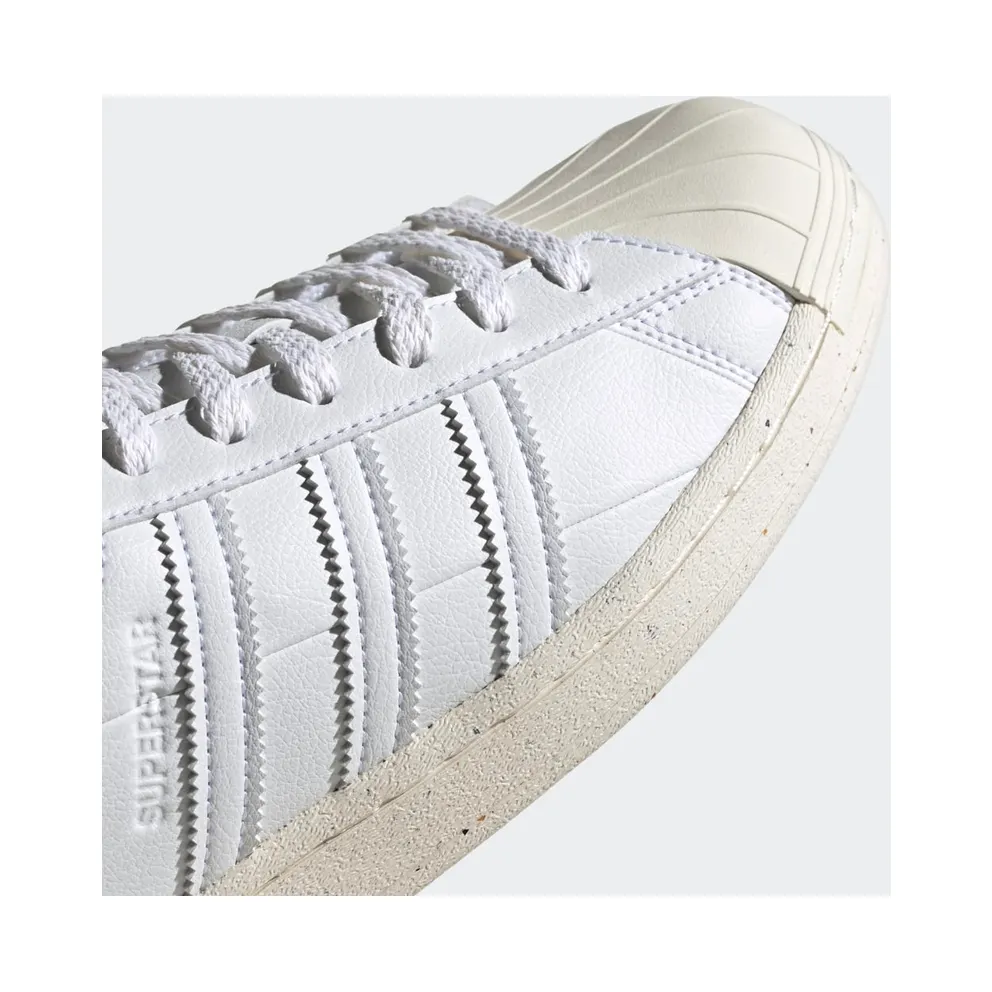 adidas Superstar Clean Classics White Cloud White/Off White/Green (FW2292)