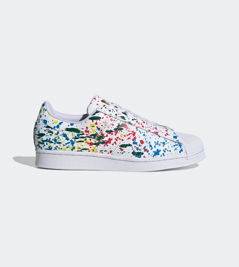 adidas Superstar Cloud White / Cloud White / Gold Metallic (FX5537)