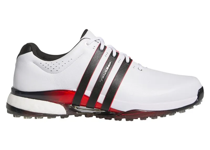 adidas Tour360 25 Spikeless Golf Cloud White Core Black Lucid Red (IH2197)