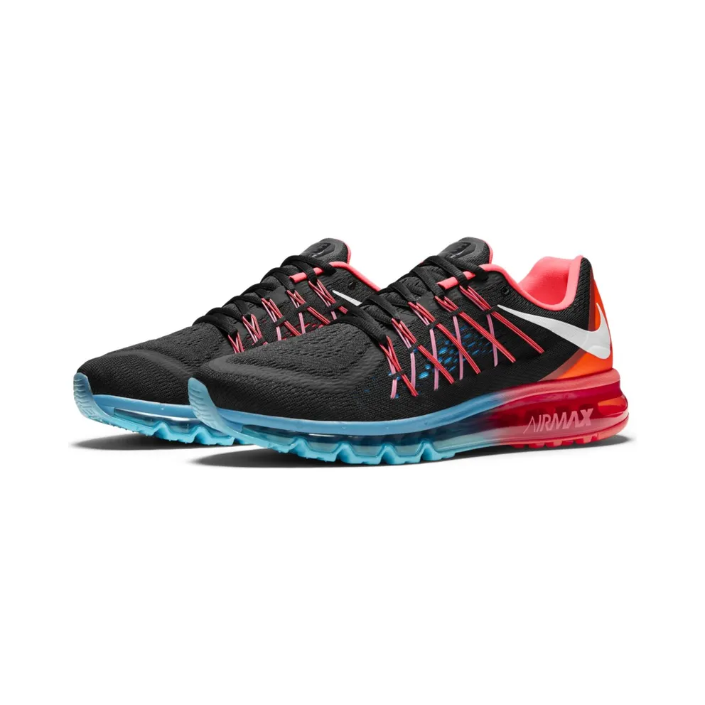 Nike Air Max 2015 Black/White Bright Cremson Blue (698902-006)