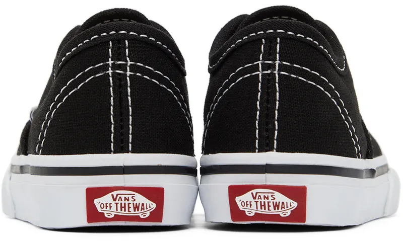 Vans Baby Black & White Authentic Sneakers (VN000ED9BLK1)