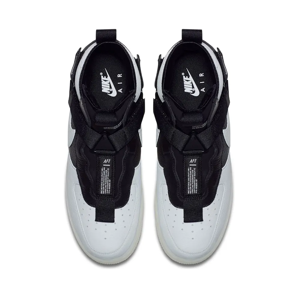 Nike Air Force 1 Utility Mid Orca Off White/Black-White (AQ9758-100)