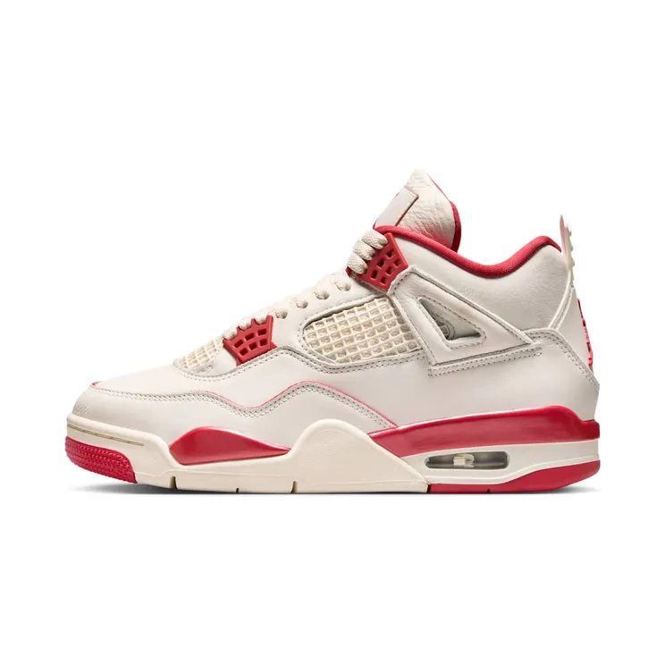 Air Jordan 4 Valentine’s Day “Pale Ivory / Tough Red / Sierra Red” (HV0823-108)