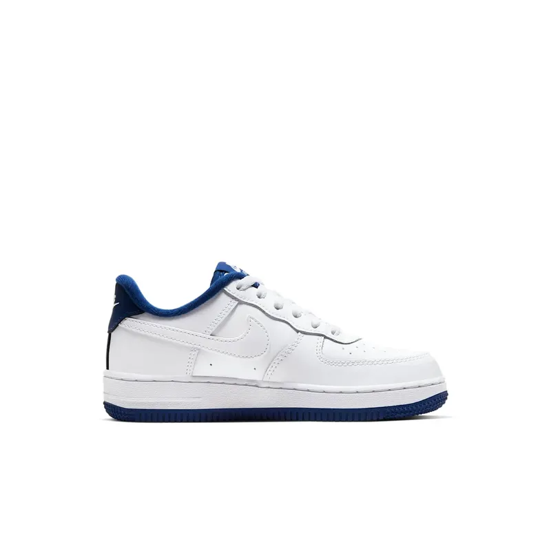 Nike Air Force 1 Low White Deep Royal Blue (PS) White/Deep Royal Blue-White (CU0816-102)