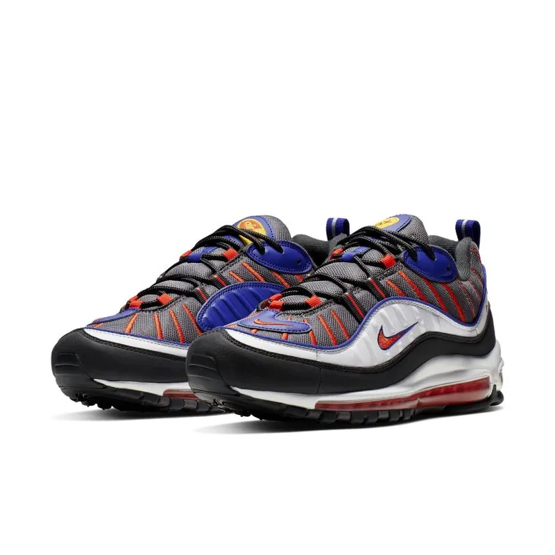 Nike Air Max 98 Gunsmoke Team Orange Gunsmoke/Team Orange-Laser Orange-White (640744-012)