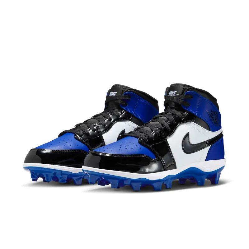 Jordan 1 Mid TD Cleat “Game Royal Patent” (FJ6805-401)