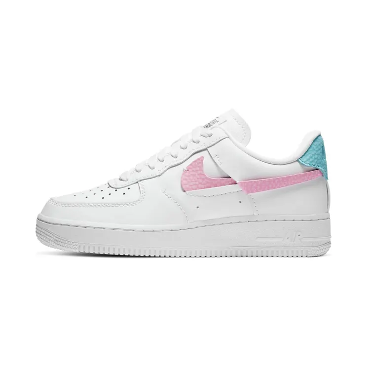 Nike Air Force 1 LXX White Pink (2020) “White / Pink Rise / Bleached Aqua” (DC1164-101)