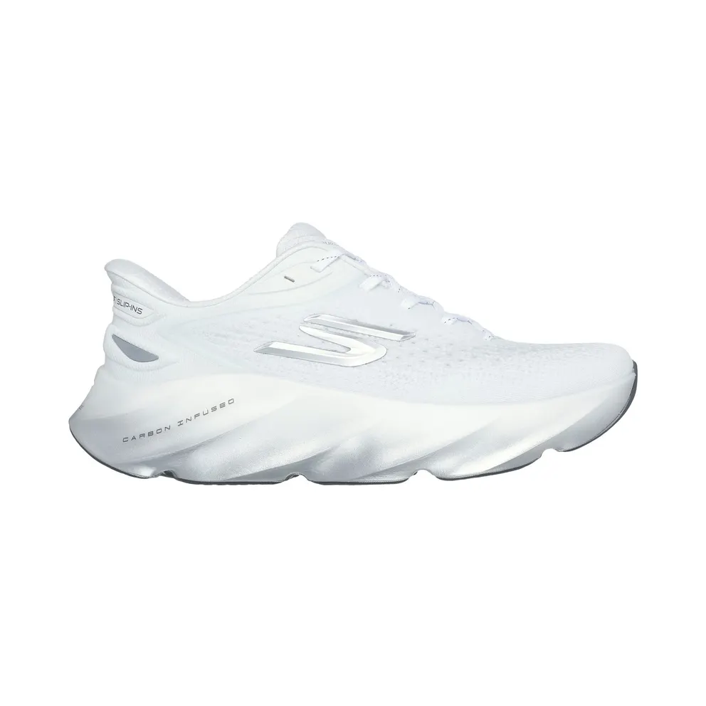 Skechers Slip-ins: Aero Burst Sneaker White/Silver