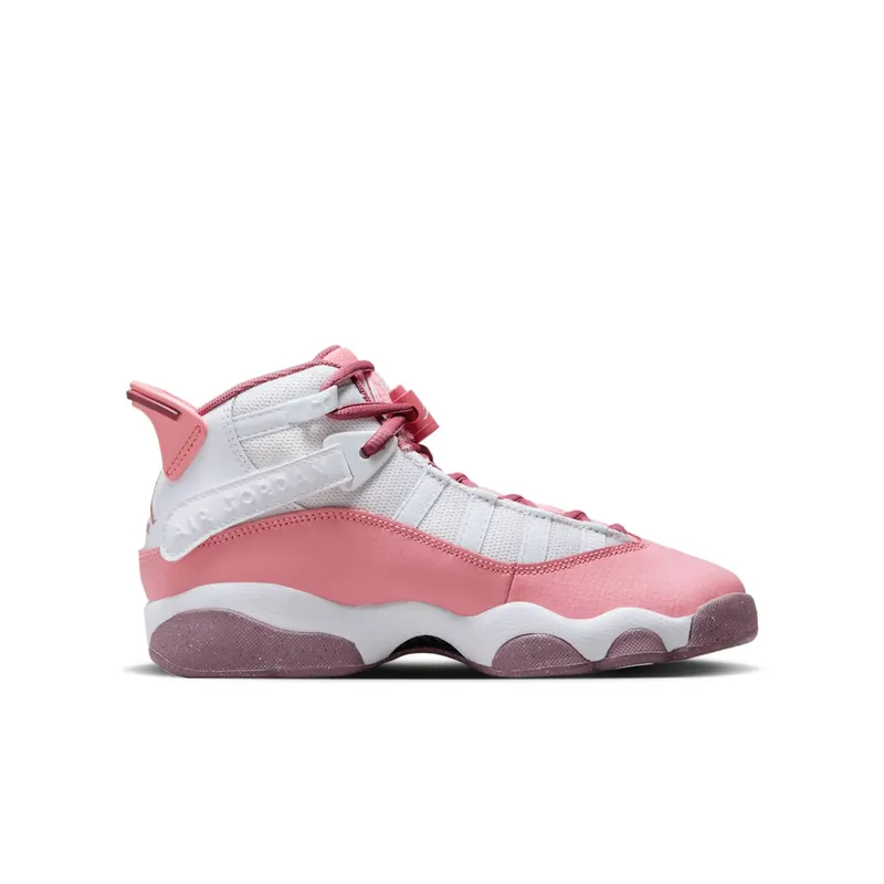 Jordan 6 Rings Coral Chalk White Desert Berry (323419-616)