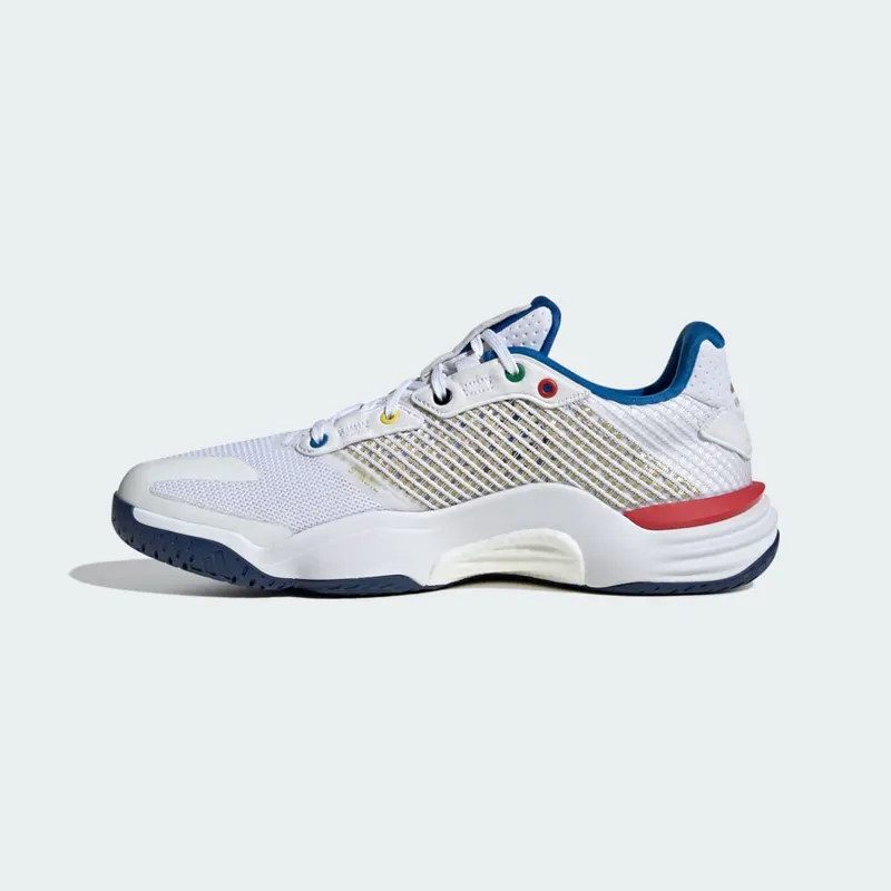 Adidas Stabil 16 Indoor Cloud White / Gold Metallic / Dark Blue (JP5770)