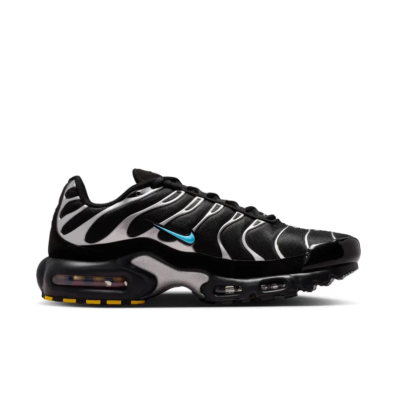 Nike Air Max Plus Premium “Black / Chrome / Gamma Blue” (IM9624-001)
