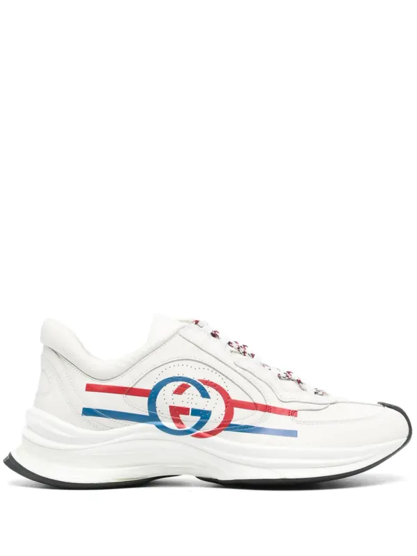 Gucci Run leren sneakers – Wit (721111UHH20)