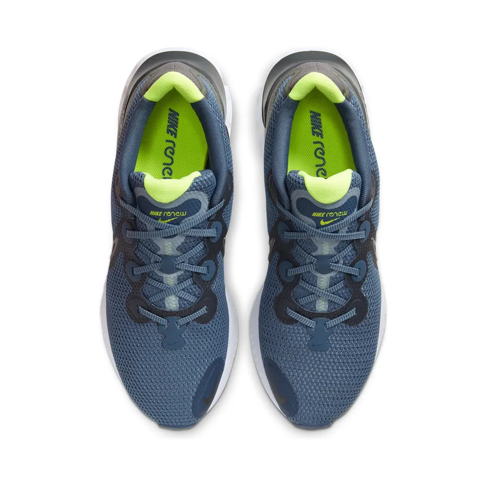 Nike Renew Run Diffused Blue Diffused Blue/Dark Smoke Grey-Volt-Metallic Dark Grey (CK6357-400)